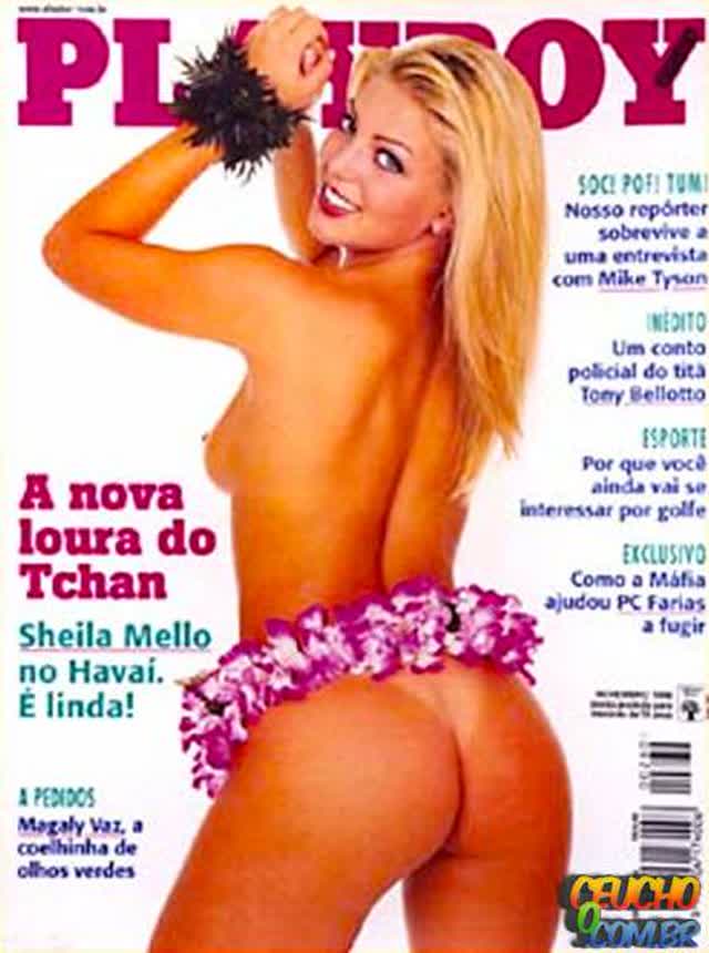 Playboys mais vendidas de todos os tempos no Brasil Sheila Mello