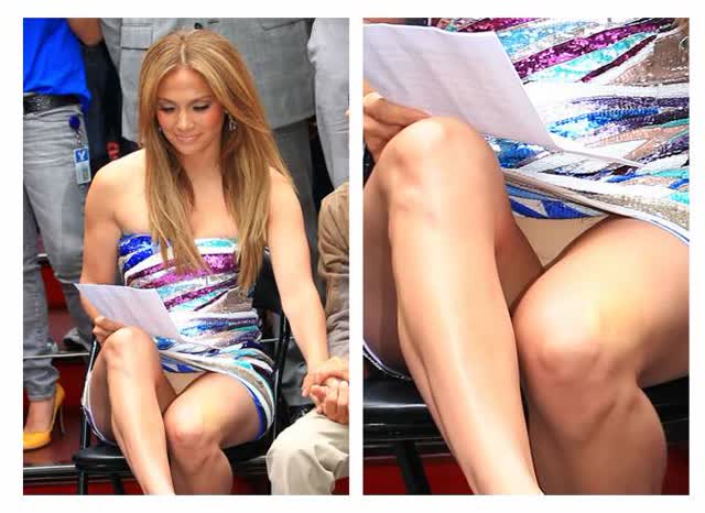 2 Jennifer Lopez perna aberta