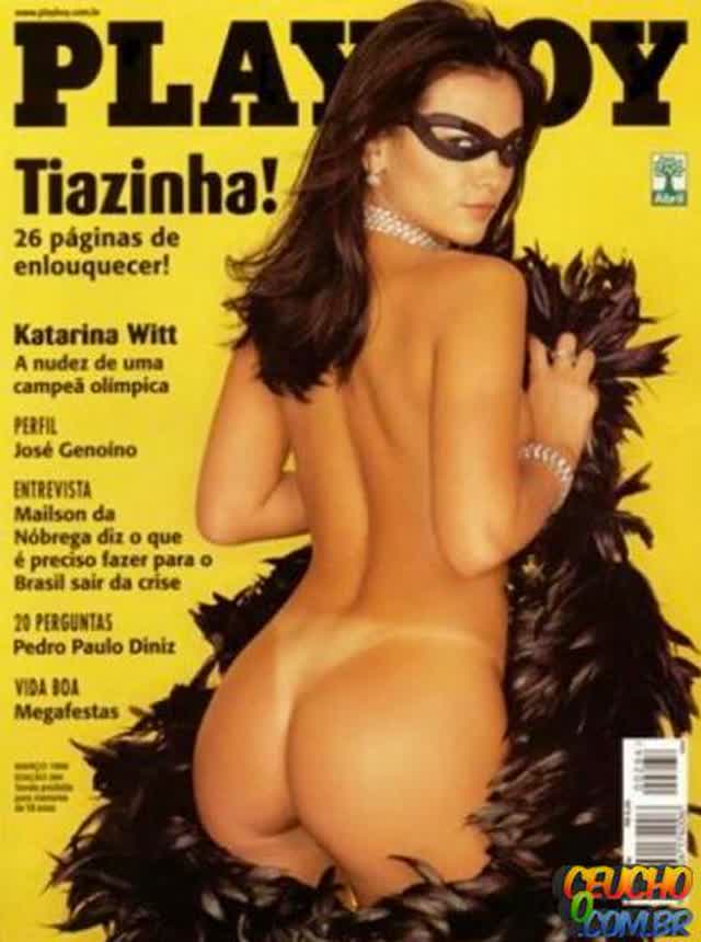 Playboys mais vendidas de todos os tempos no Brasil Tiazinha