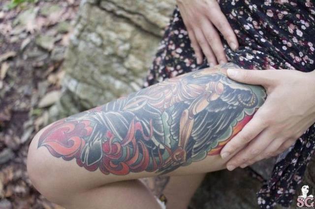 Gostosa Tatuada da Suicide Girls Pelada 3