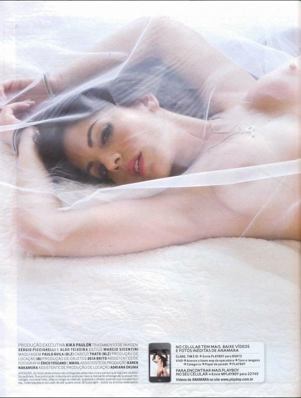 Confira as melhores fotos de Anamara pelada nua na Playboy 26