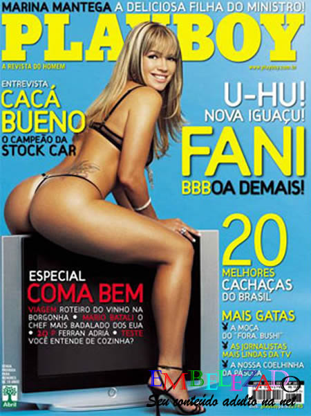 Fani Pacheco do BBB13 nua na playboy 1