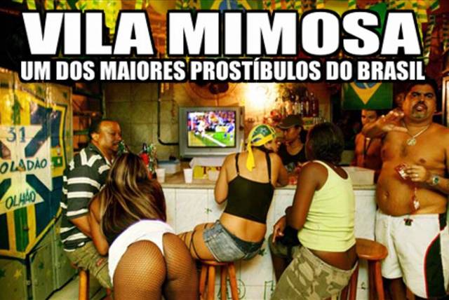 Conheça um pouco da Vila Mimosa prostituicao puta amadora