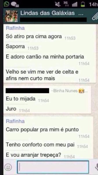 Patricinhas de Salvador falam e mostram demais em WhatsApp 3