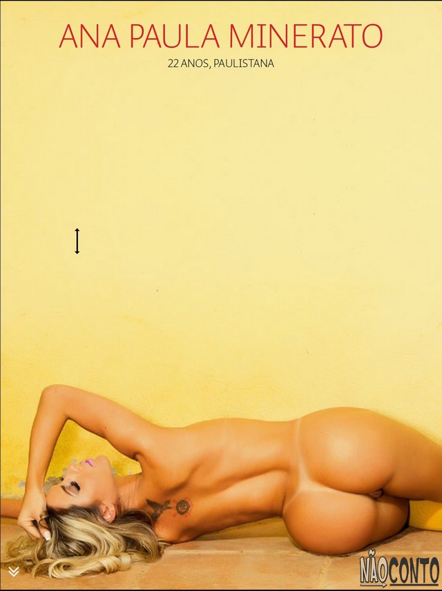 Ana Paula Minerato nua pelada na Revista Sexy Agosto (13)