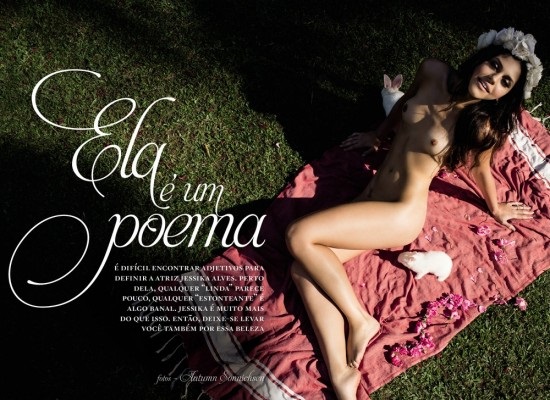 Fotos de Jéssika Alves pelada nua na Playboy de Agosto 2014 2