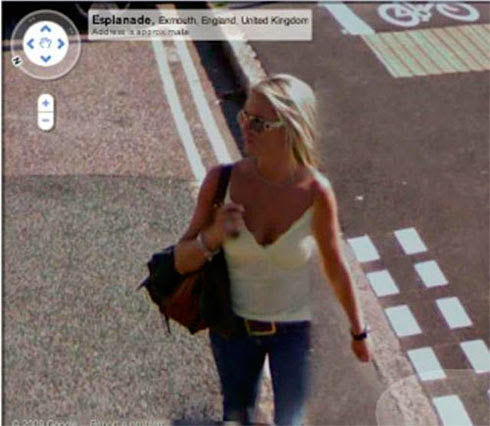 Fotos de gostosas no Google street view 16