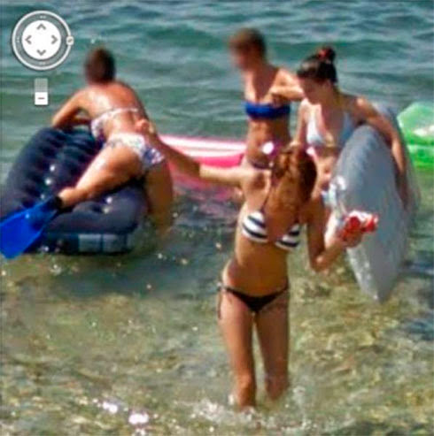 Fotos de gostosas no Google street view 18