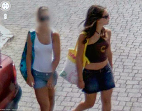 Fotos de gostosas no Google street view 19