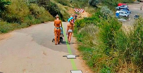 Fotos de gostosas no Google street view 20