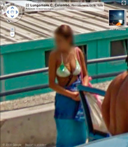 Fotos de gostosas no Google street view 23