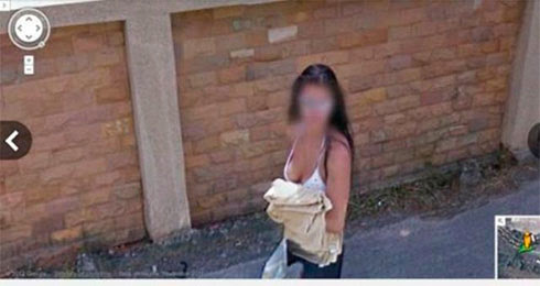 Fotos de gostosas no Google street view 24