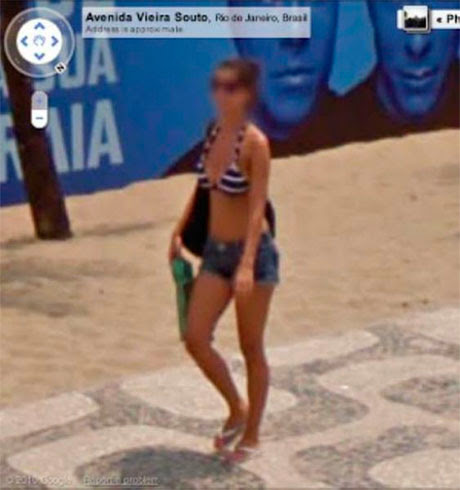 Fotos de gostosas no Google street view 26