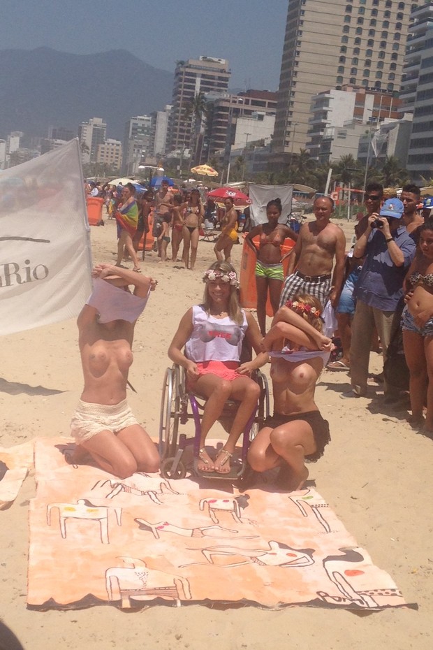 Fotos do toplessaço na Praia de Ipanema 21