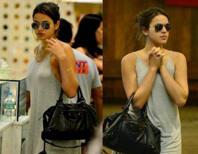 Bruna Marquezine sem sutiã e com os faróis acesos em Shopping na Tijuca 1