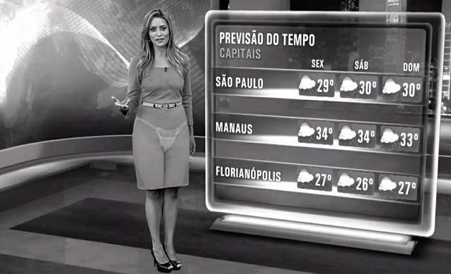 Raio-X mostra a calcinha das apresentadoras de TV 6