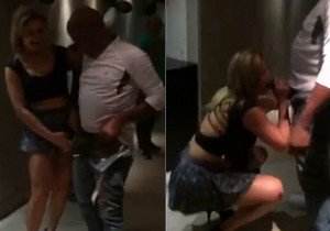 Loirona encontrou com Kid Bengala em festa e pagou uma gulosa ...