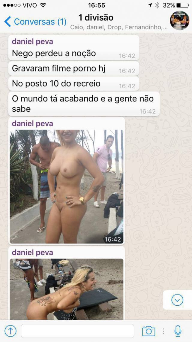 Nicolle Bittencourt e yuri gravação pornô feita em plena praia recreio no Rio de Janeiro 1