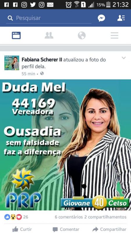 PRP Duda Mel Vereadora Caiu na net 2