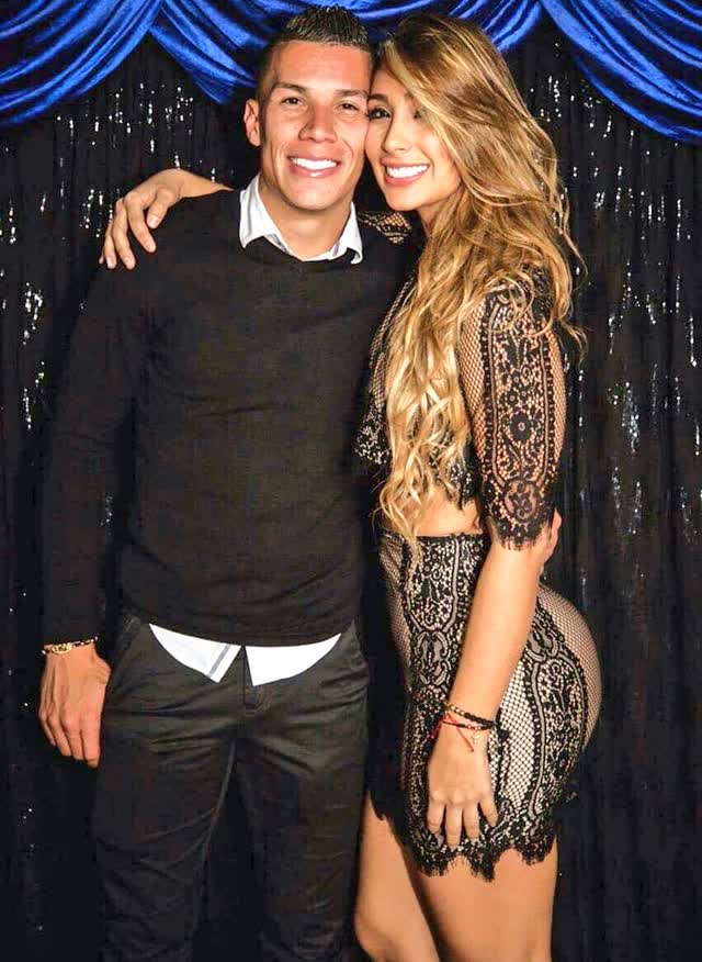 Fotos íntimas vazadas da Cindy Álvarez esposa de Mateus Uribe, meia do Atlético Nacional 8