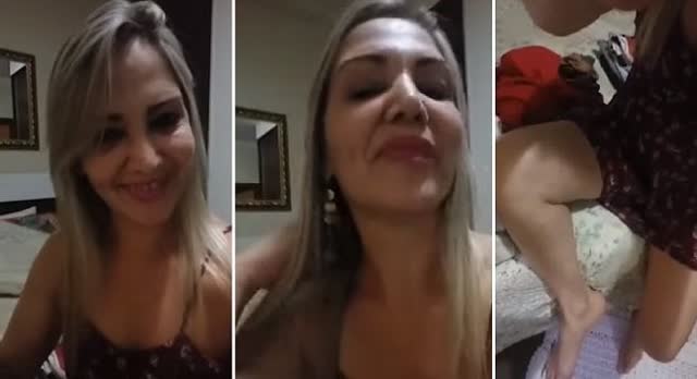 Mulher faz vídeo para o amante e manda por engano no grupo da família