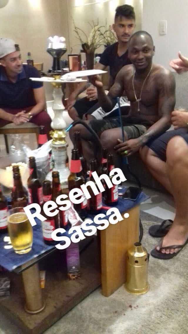 Jogador Sassá do Cruzeiro tem video intimo vazado na net em festinha