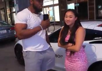 Entrevistou a japonesa na rua e o final acaba em sexo! | Não Conto